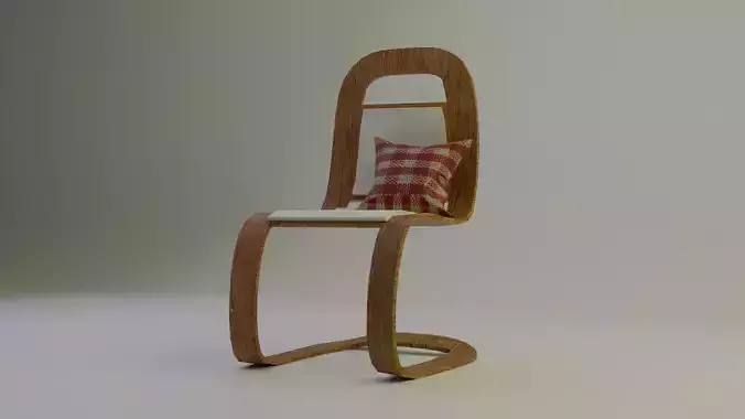 chair and pillow