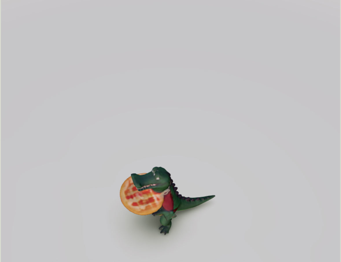 Crocodile Delivering Pizza 3D print model_5