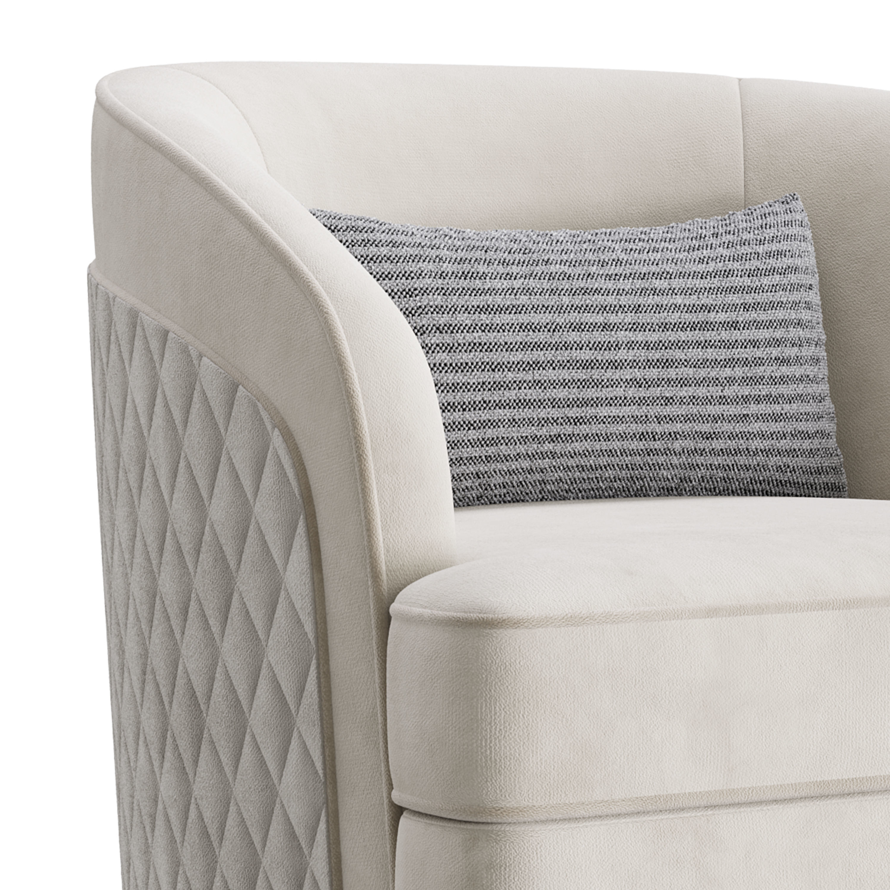 FH-7272 Boston Arm Chairs Pair 3D model_13