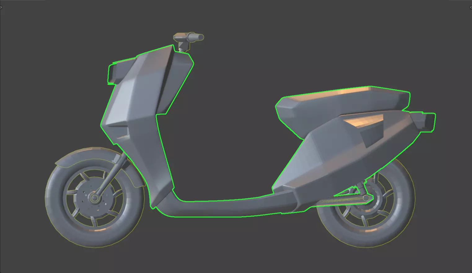 Model Scooter 3D print model