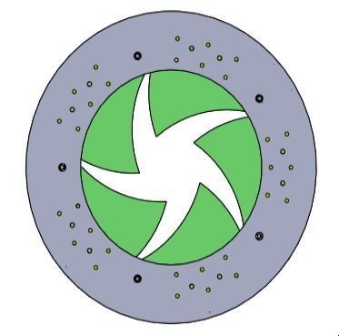 D500T80 wood iris mechanism laser cut  3D print model_2