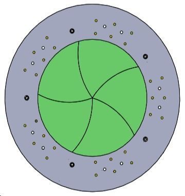 D500T80 wood iris mechanism laser cut  3D print model_6