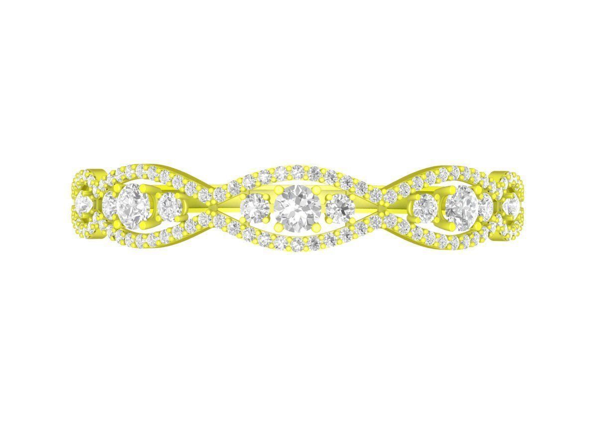 A6365 Luxury Diamond Women Bangle Bracelets 3D Model 3D print model_2