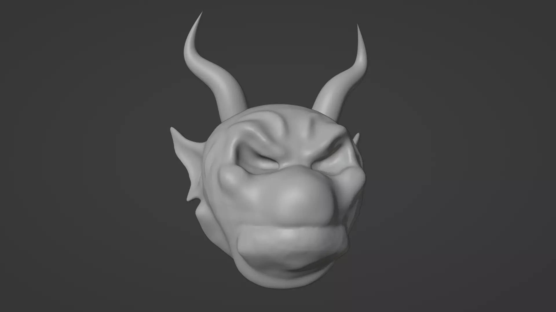 DIY Gargoyle Free 3D model_0