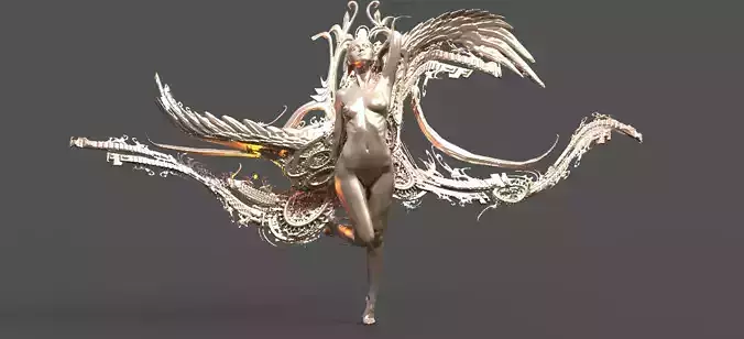 Time sculpture 3D model