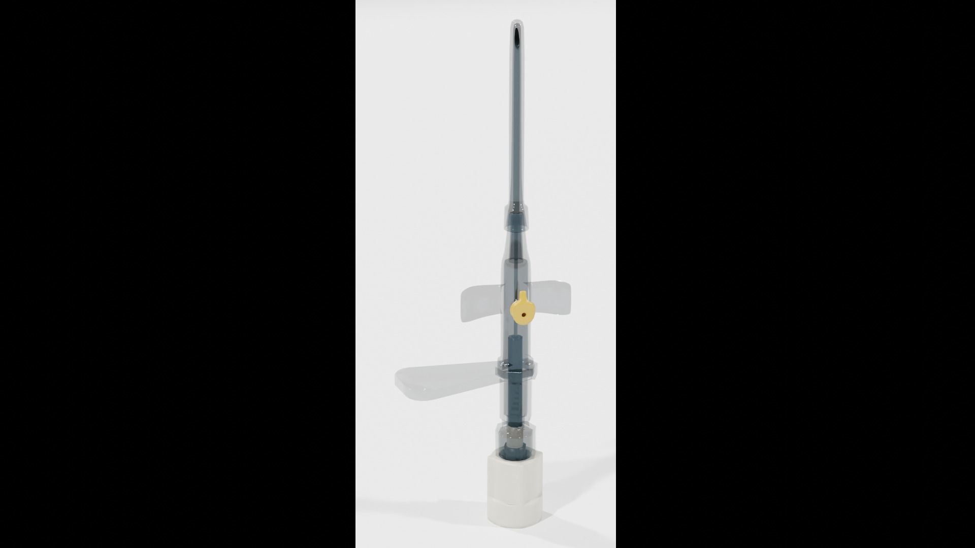 Cannula Low-poly 3D model_11