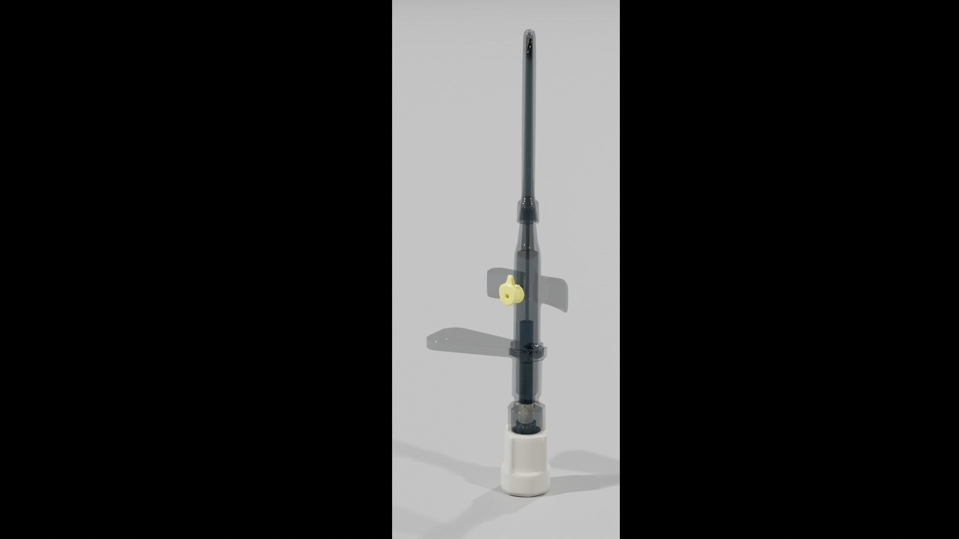 Cannula Low-poly 3D model_12