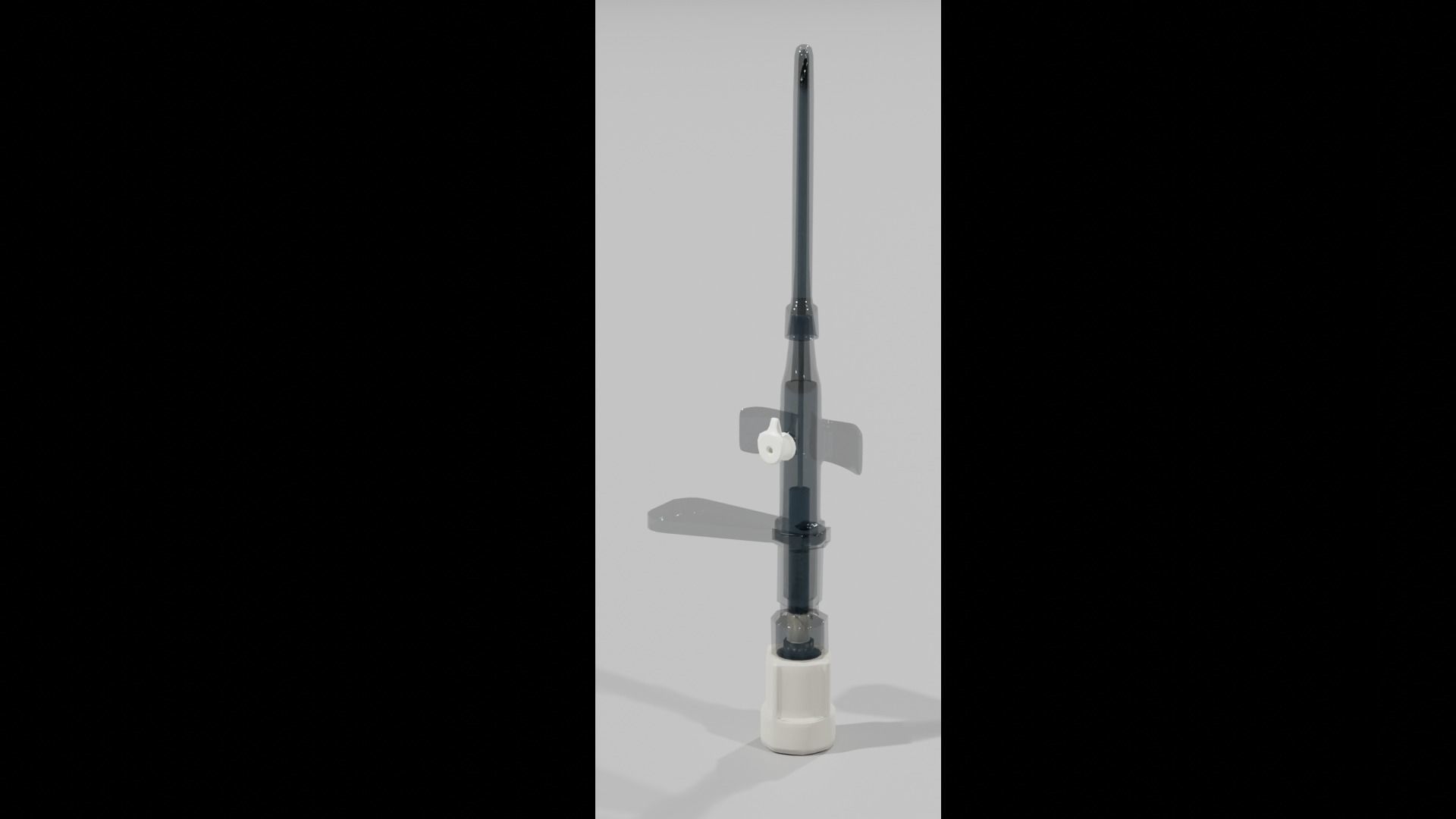 Cannula Low-poly 3D model_8