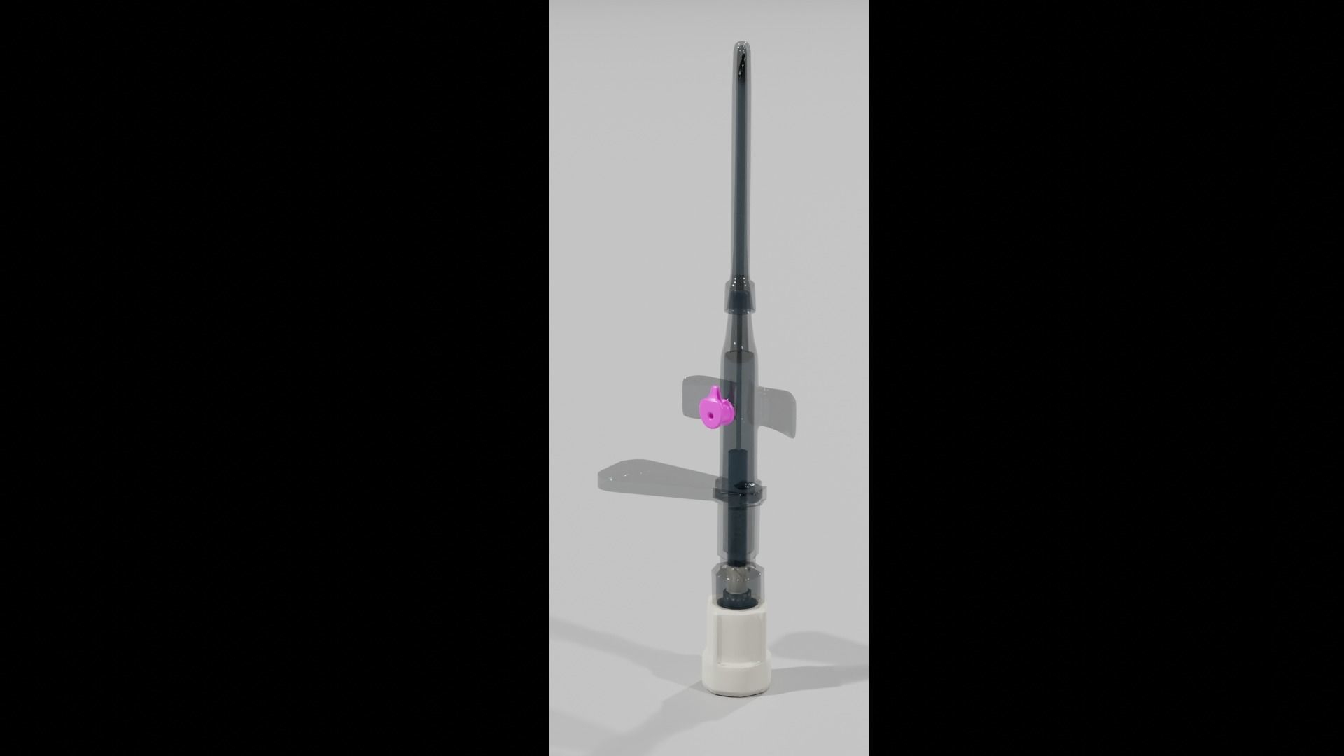Cannula Low-poly 3D model_6
