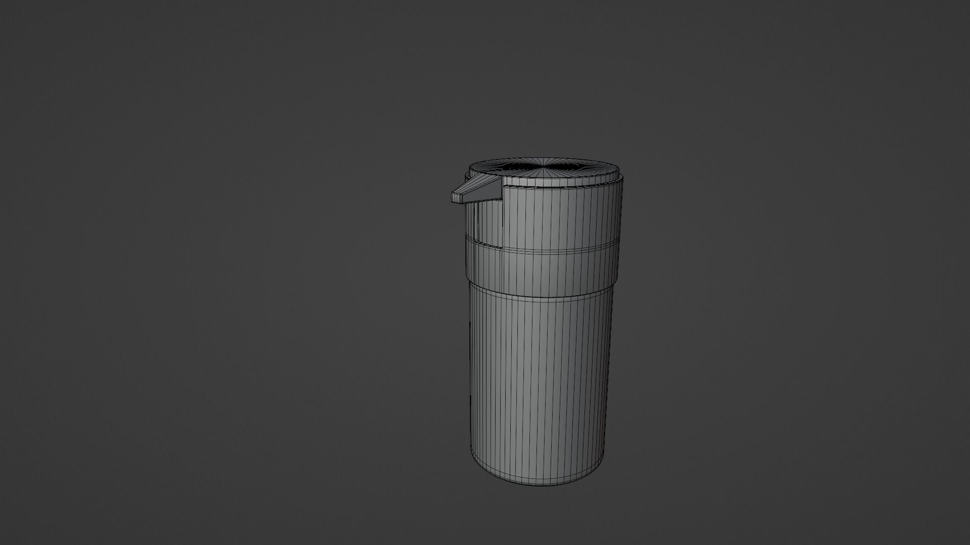 Soap Dispenser Low-poly 3D Model Free low-poly 3D model_6
