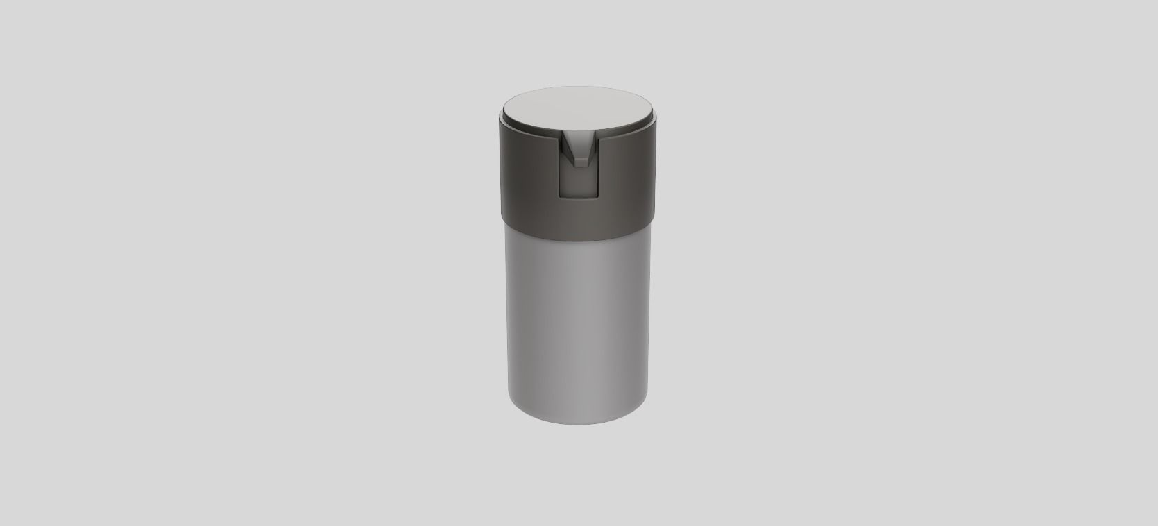 Soap Dispenser Low-poly 3D Model Free low-poly 3D model_1