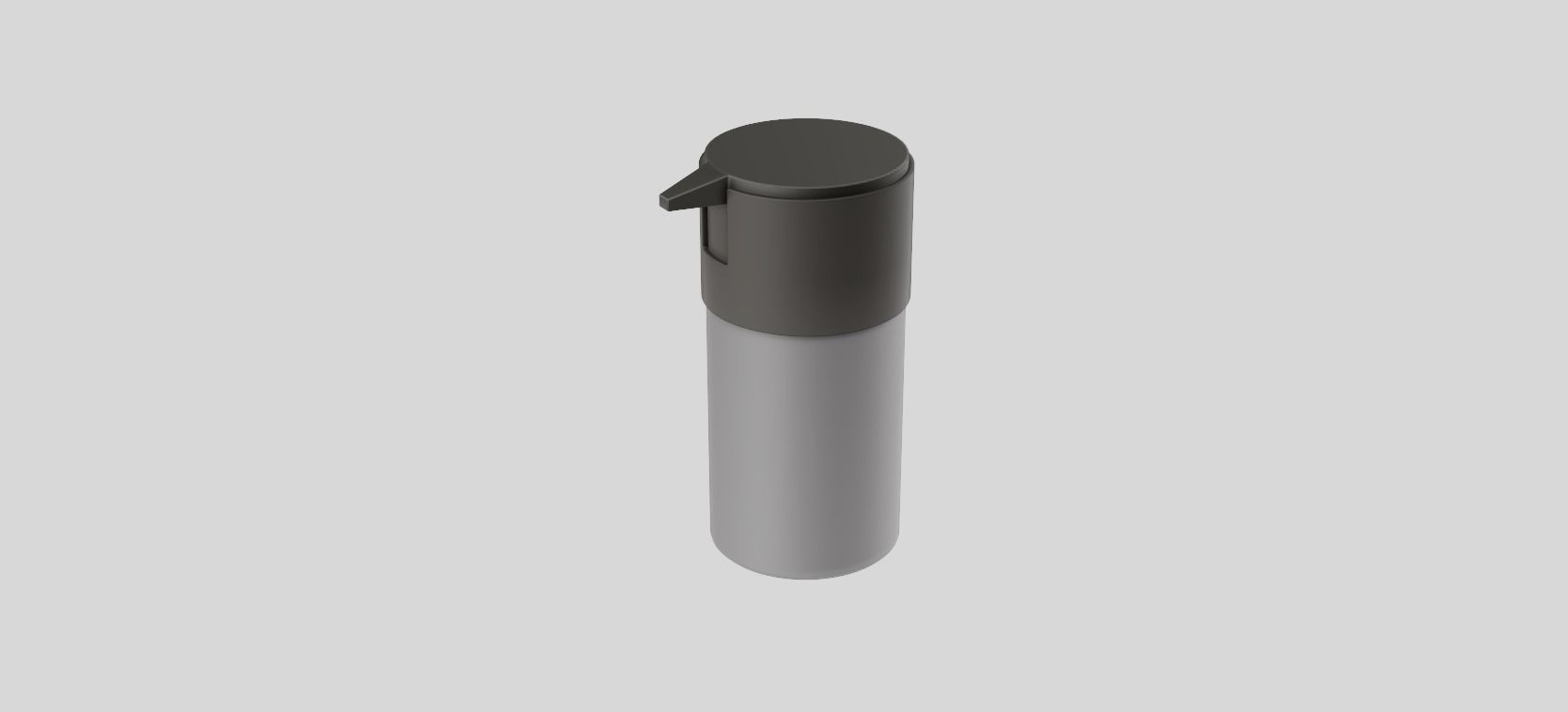 Soap Dispenser Low-poly 3D Model Free low-poly 3D model_2