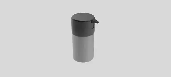 Soap Dispenser Low-poly 3D Model