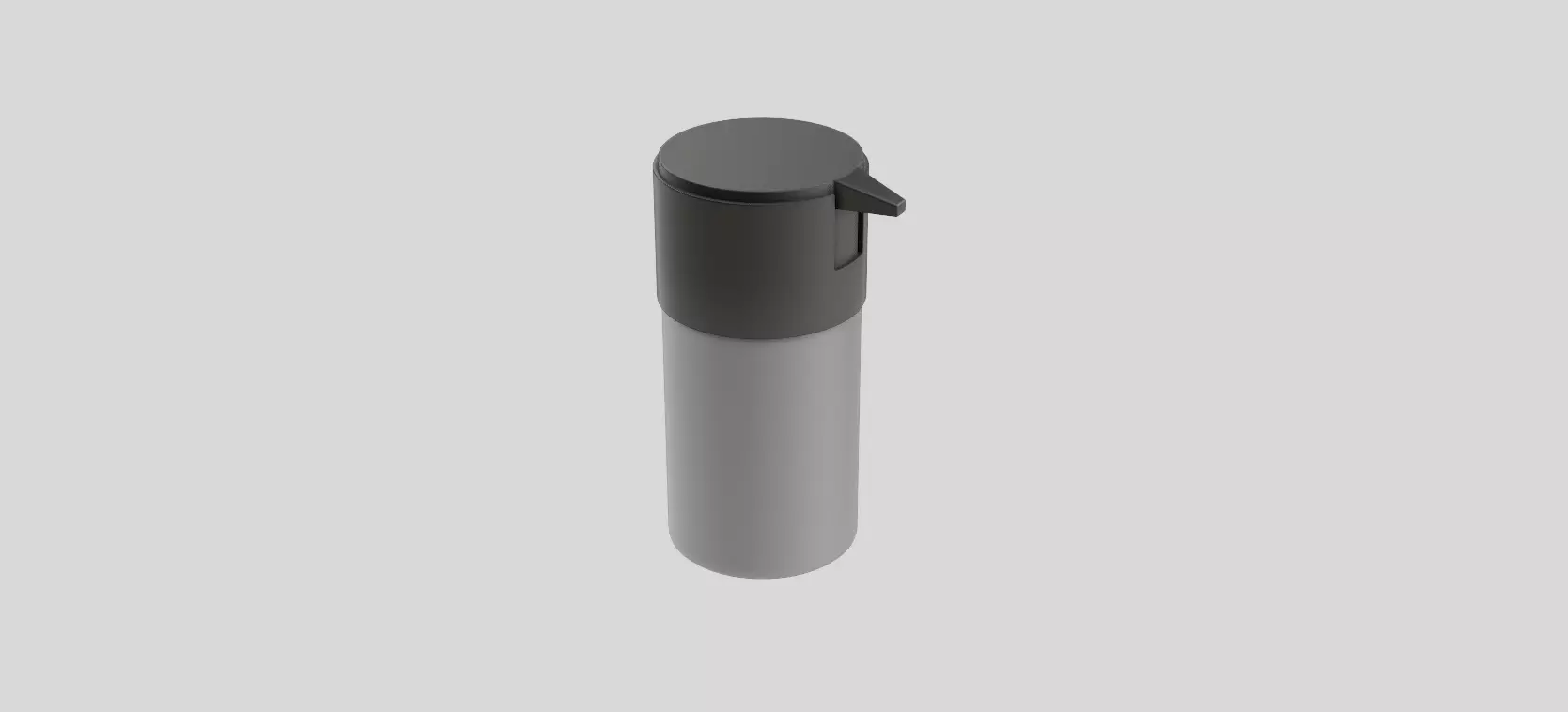 Soap Dispenser Low-poly 3D Model Free low-poly 3D model_0