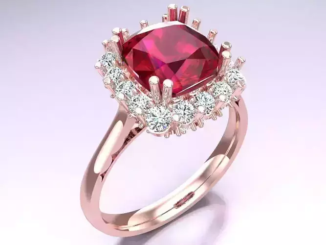 Rectangular Stone Rings - Womens Rings - N142251