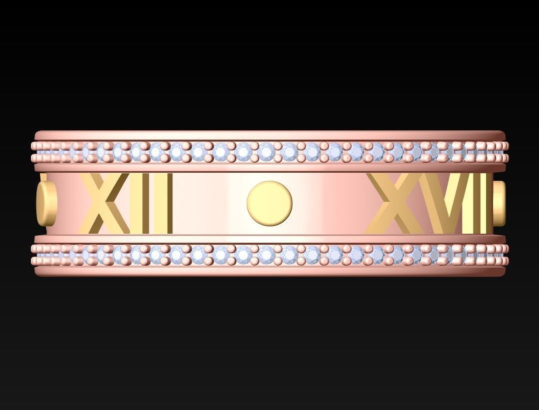 Diamond Ring - N142310 3D print model_6