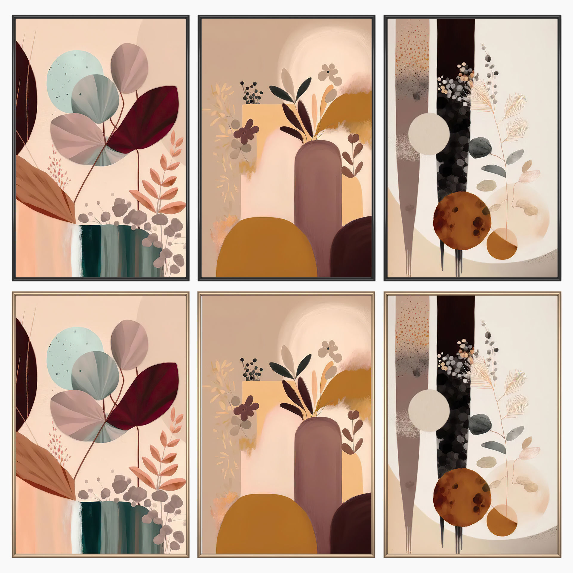 Wall Art Set 4261 3D model_1