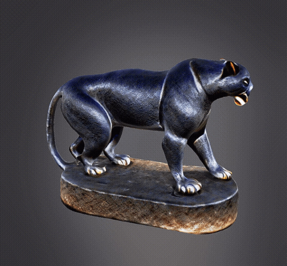 Evolved 3 Leg Panther 3D print model_1