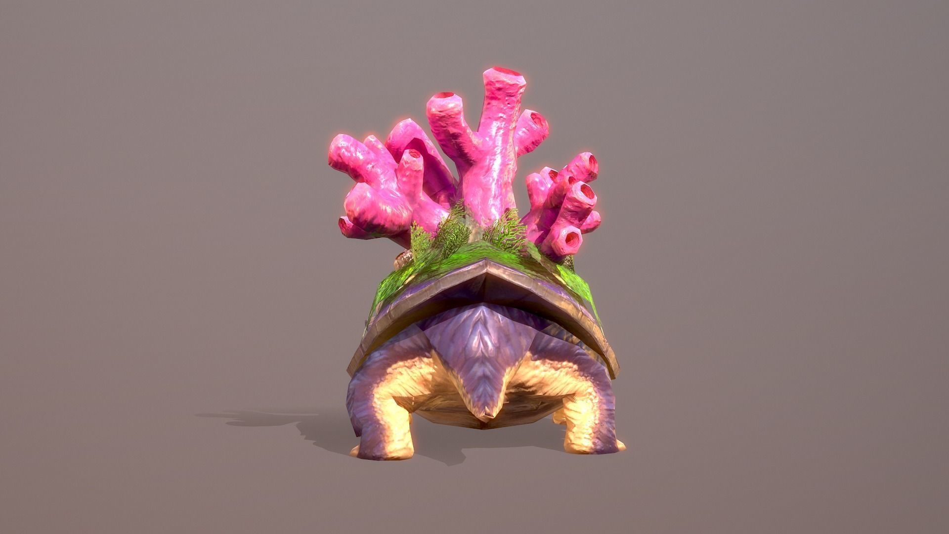 Turvel 3D Animations Low-poly 3D model_4