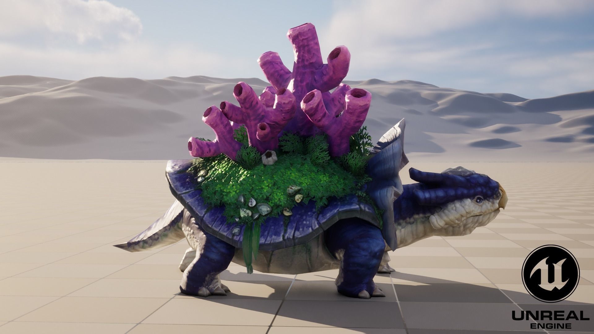 Turvel 3D Animations Low-poly 3D model_11