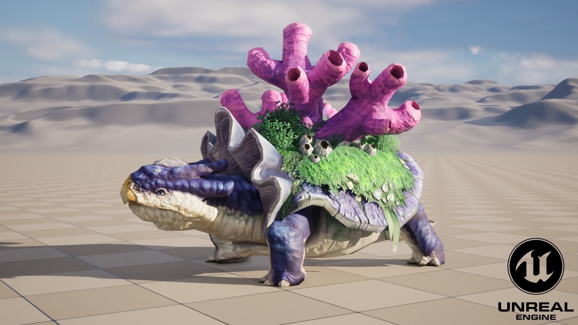 Turvel 3D Animations Low-poly 3D model_8