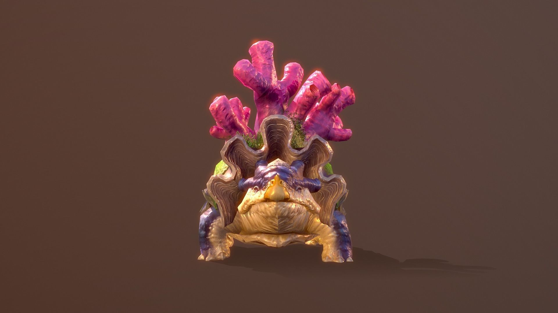 Turvel 3D Animations Low-poly 3D model_6