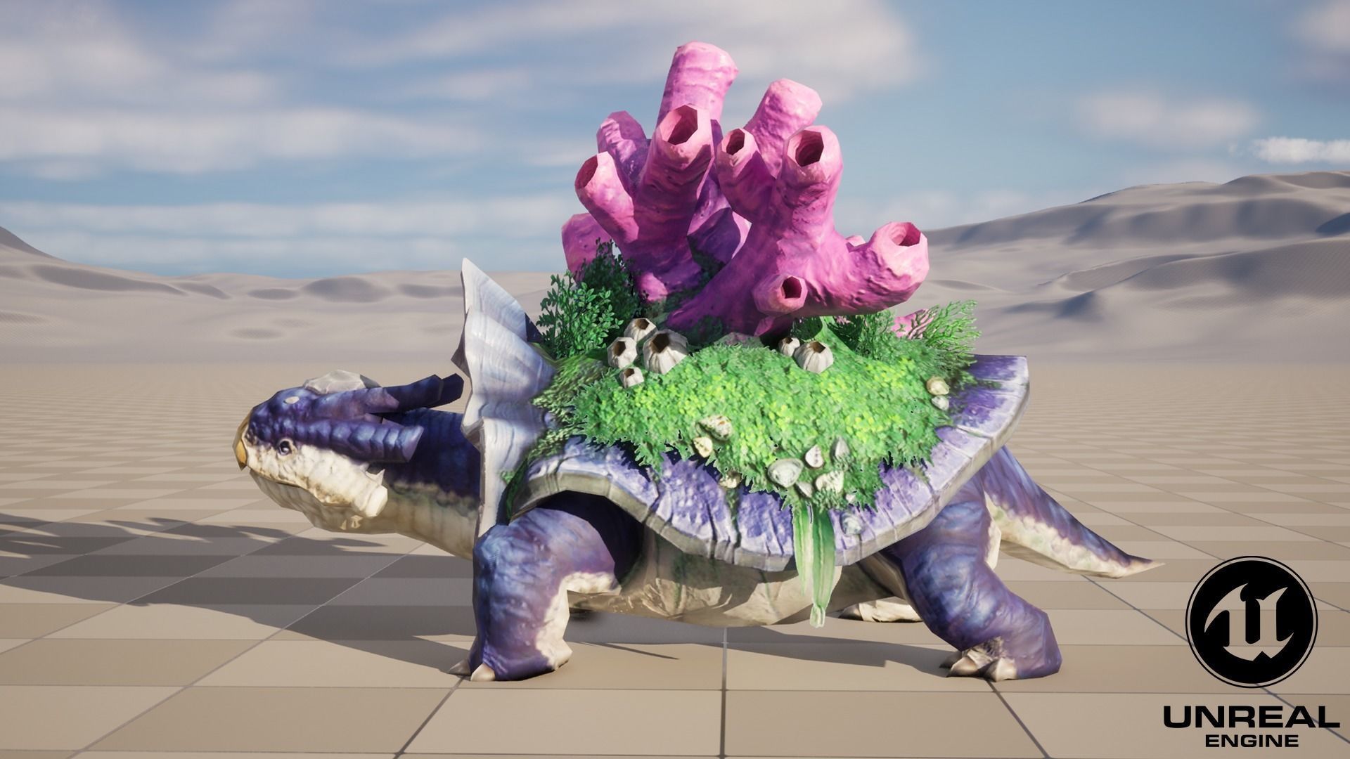 Turvel 3D Animations Low-poly 3D model_9