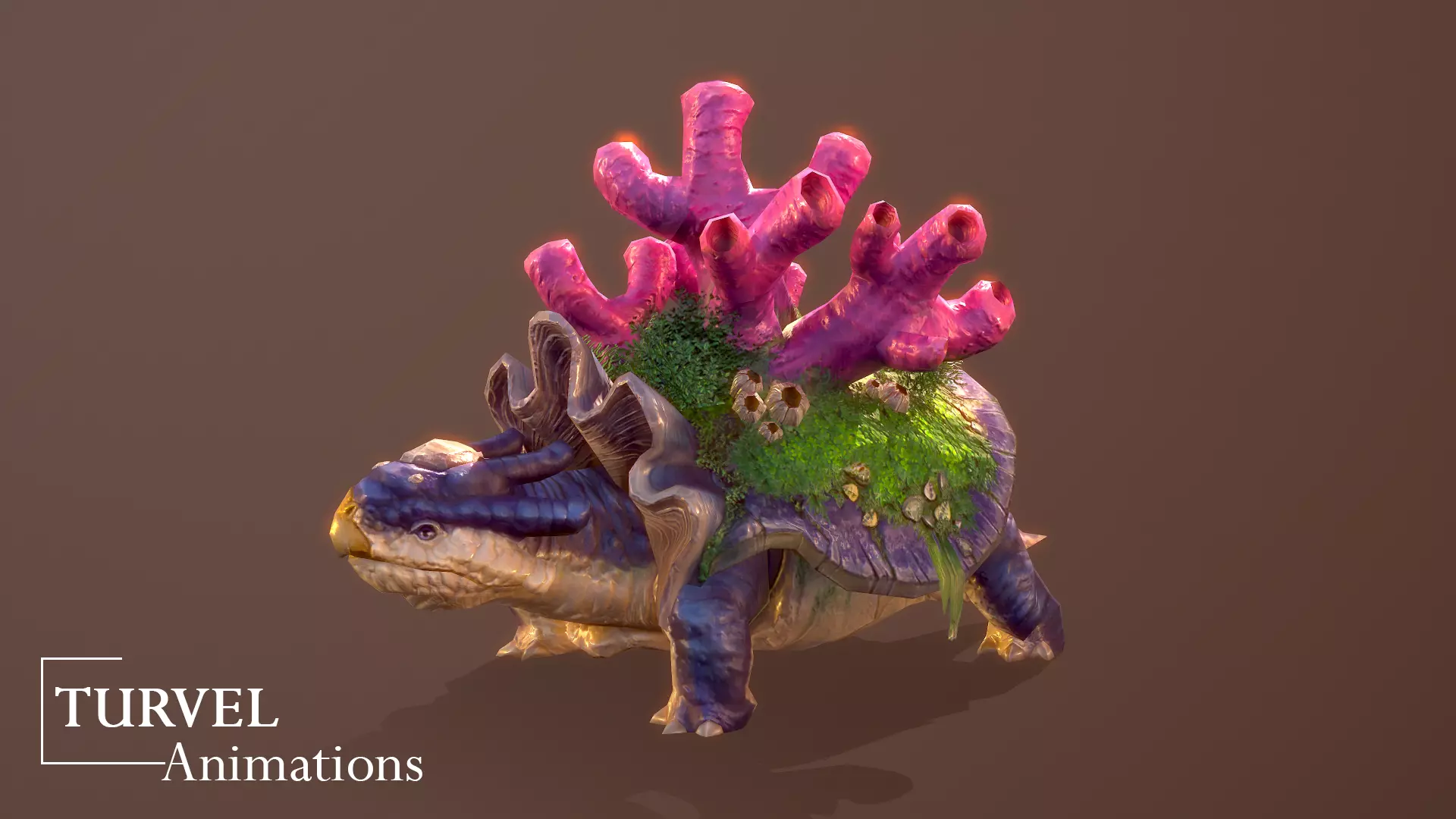 Turvel 3D Animations Low-poly 3D model_0