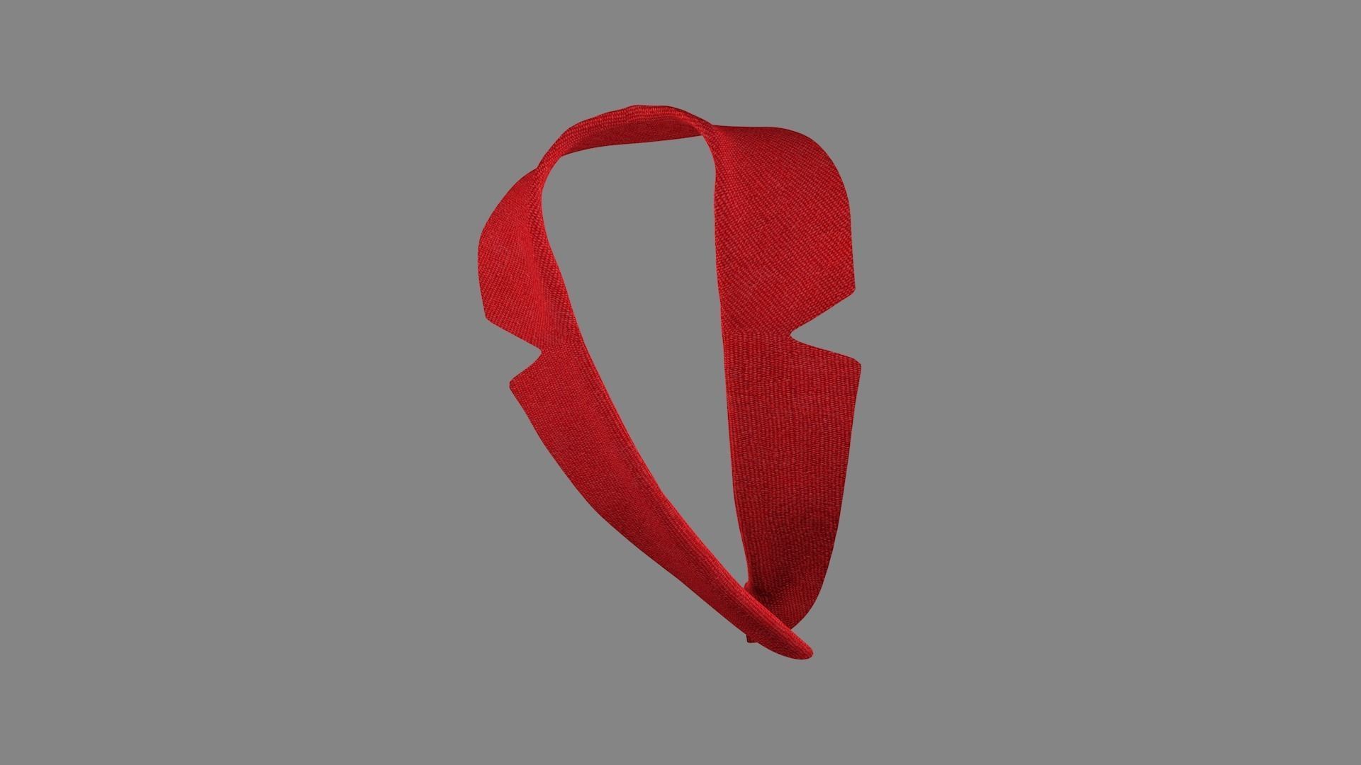 Dress collars scarves and necklaces decorated 3d models 3D model_3