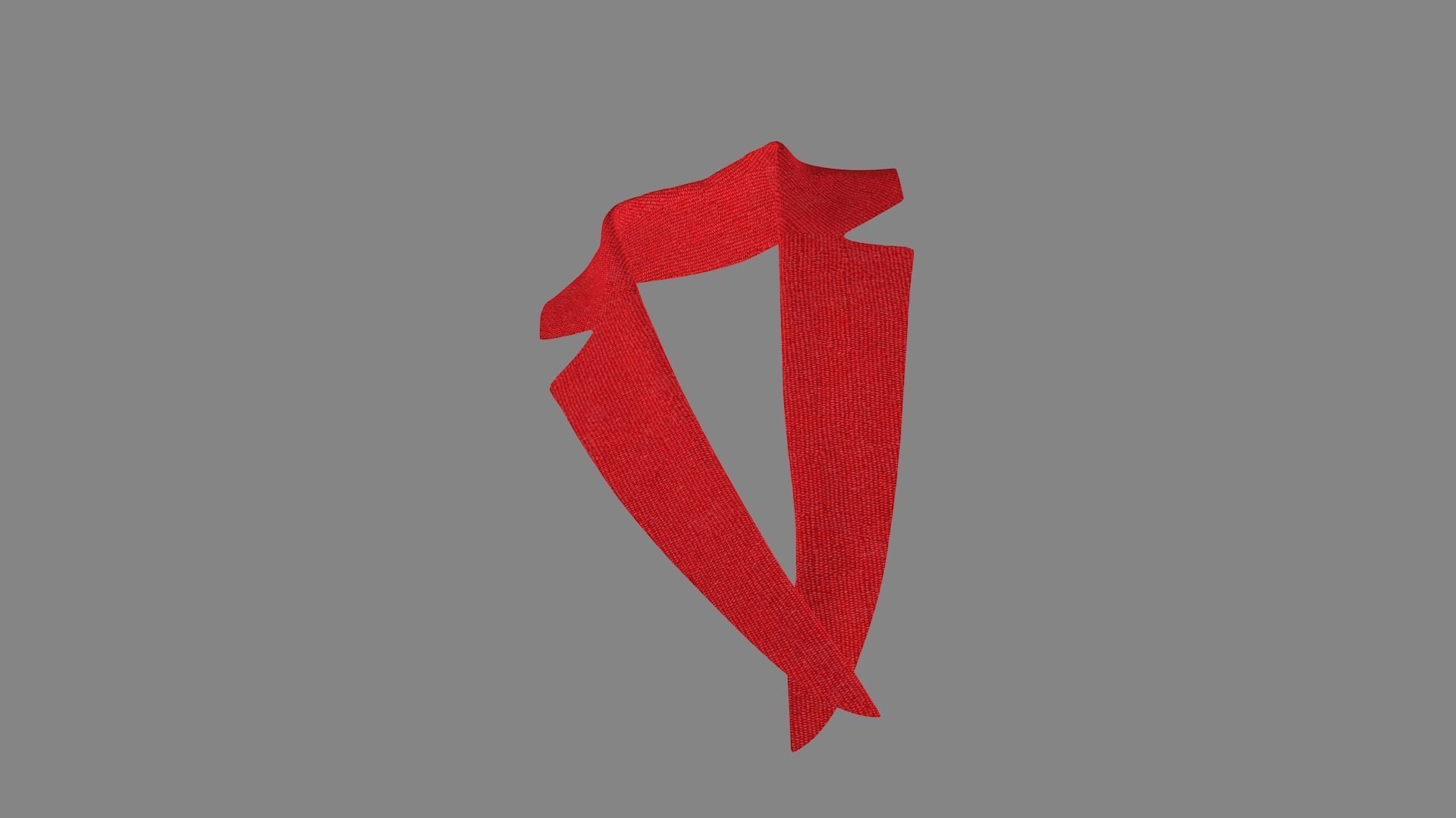 Dress collars scarves and necklaces decorated 3d models 3D model_4