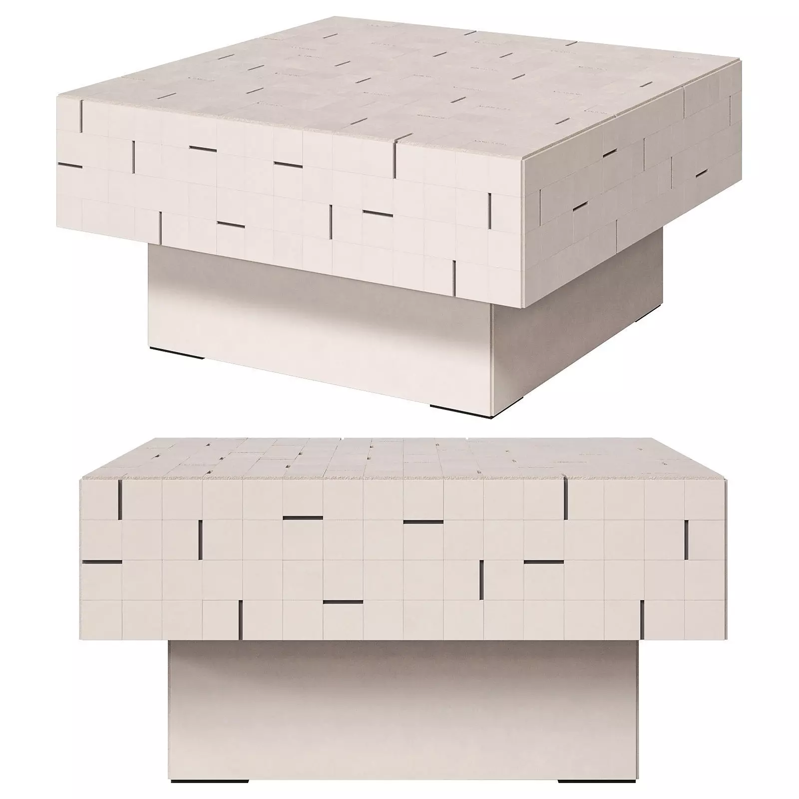 Coffee table Giobagnara Atari by Stephane Parmentier 3D model