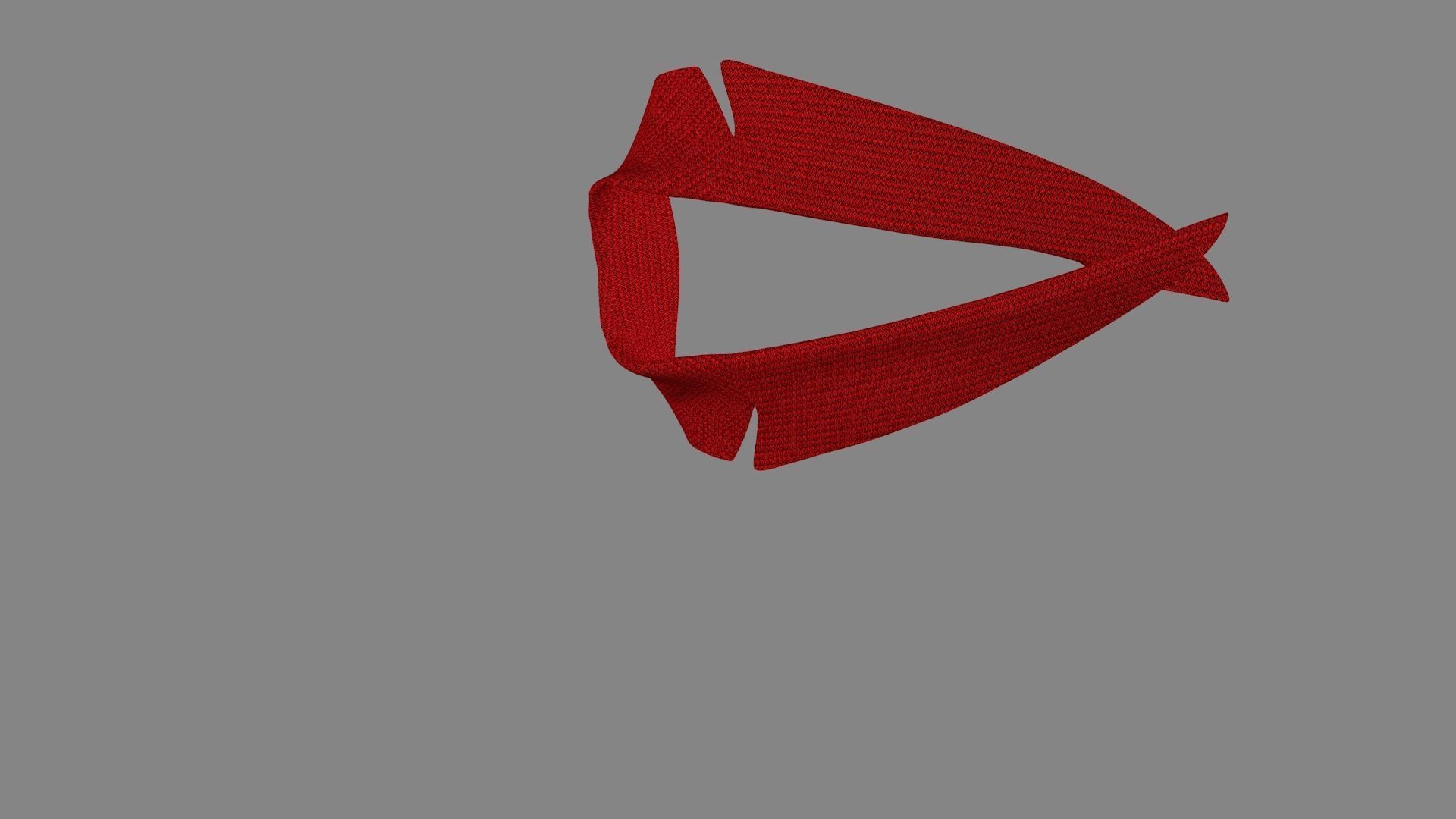 Dress collars scarves and necklaces decorated 3d models 3D model_2