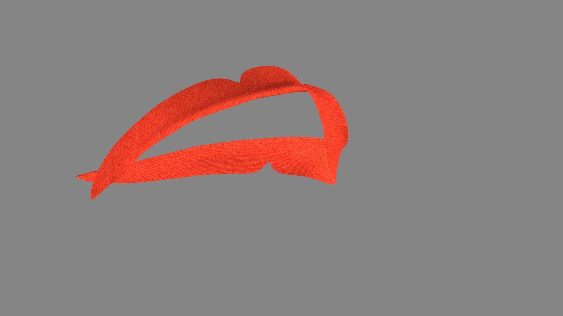 Dress collars scarves and necklaces decorated 3d models 3D model_6