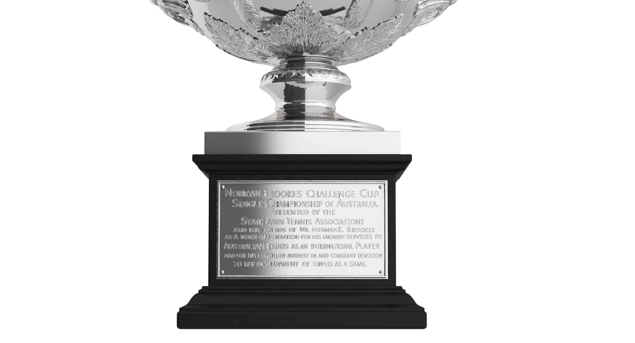 Australian Open Men Singles Trophy 3D print model_7