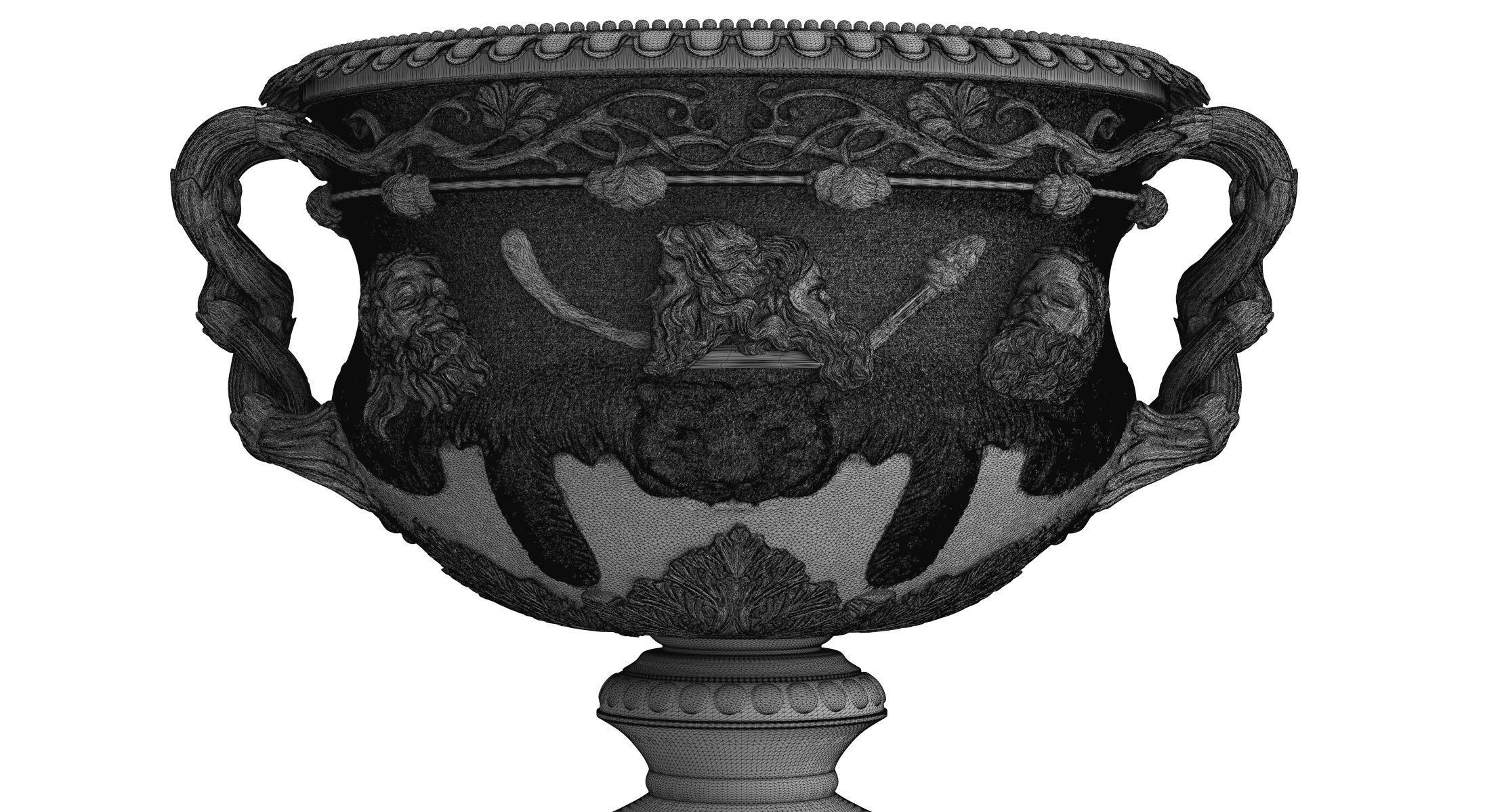 Australian Open Men Singles Trophy 3D print model_12