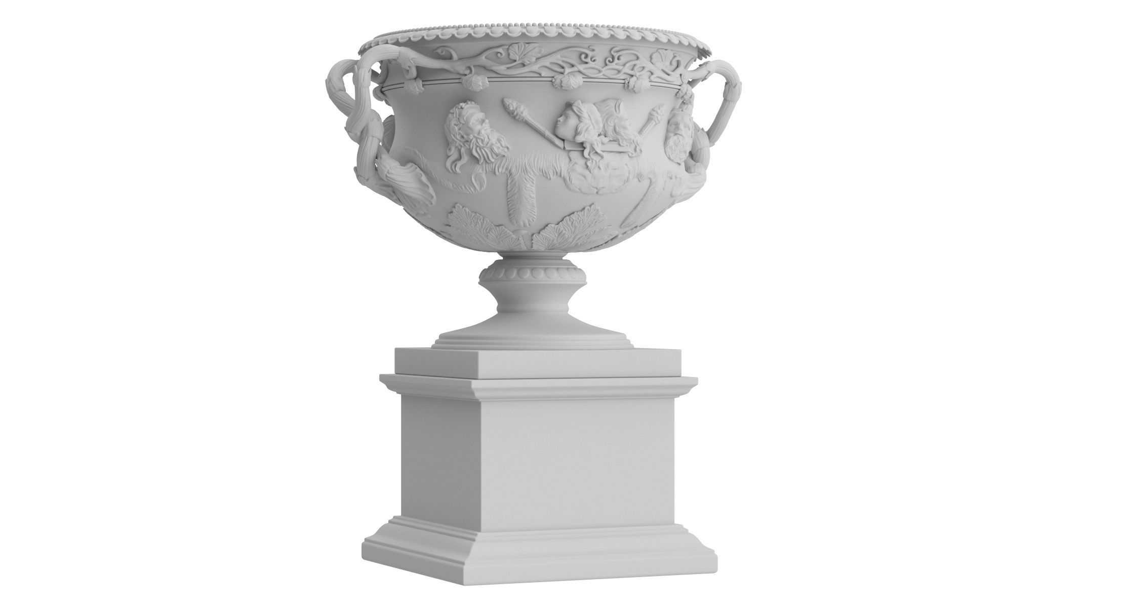 Australian Open Men Singles Trophy 3D print model_9