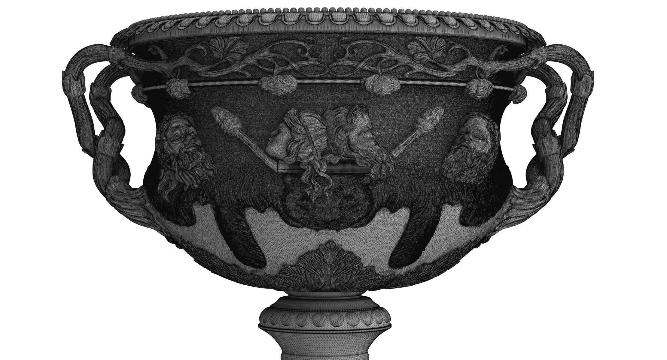 Australian Open Men Singles Trophy 3D print model_13