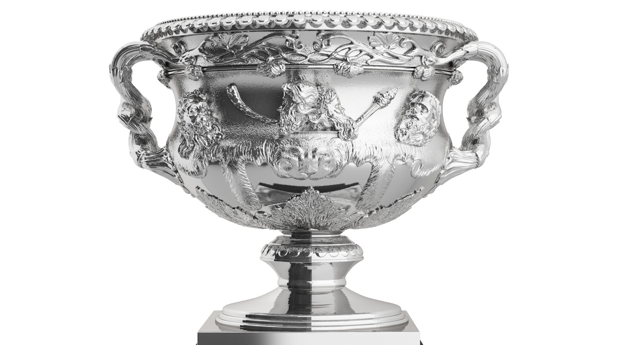 Australian Open Men Singles Trophy 3D print model_6