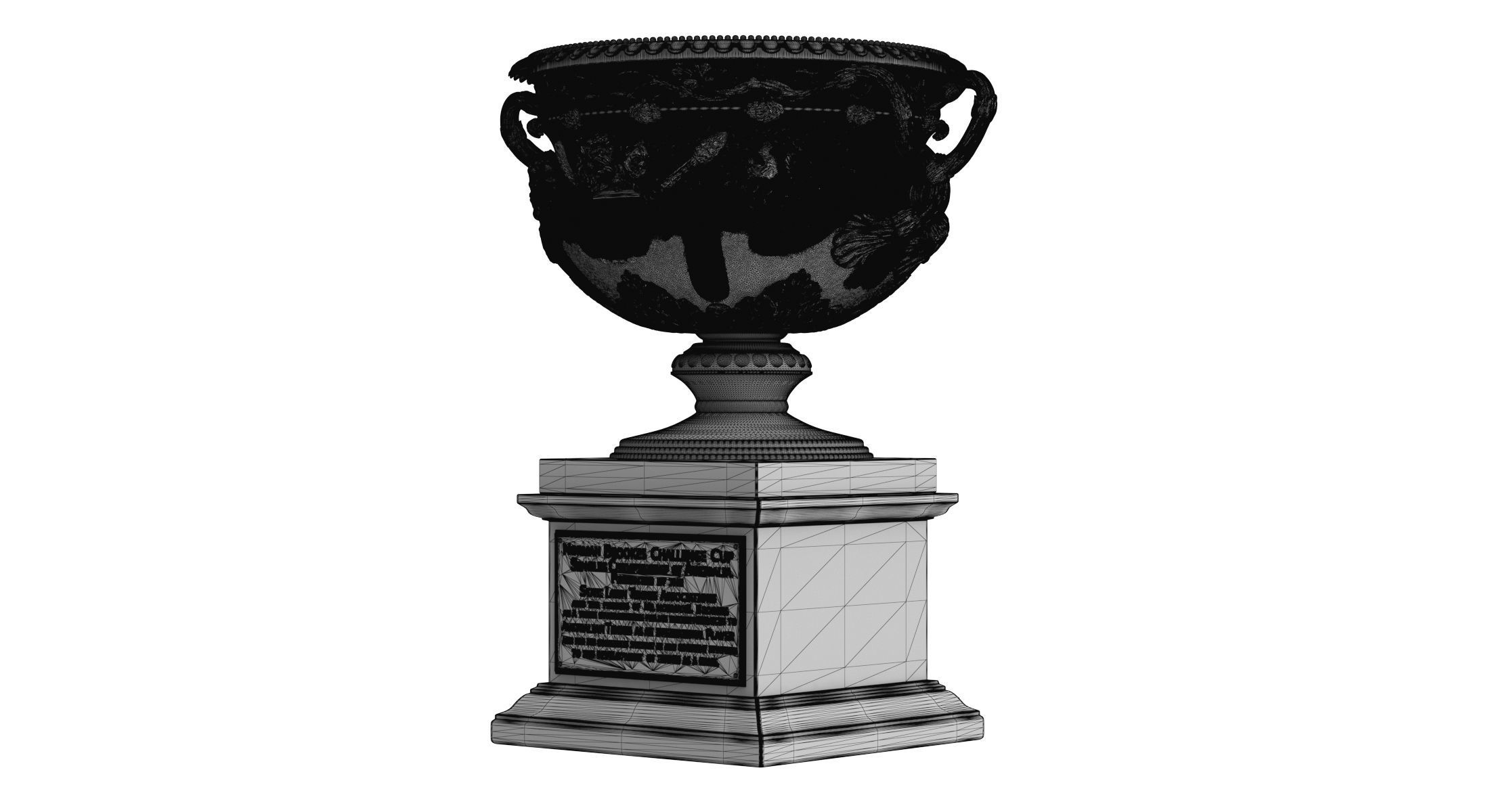 Australian Open Men Singles Trophy 3D print model_11