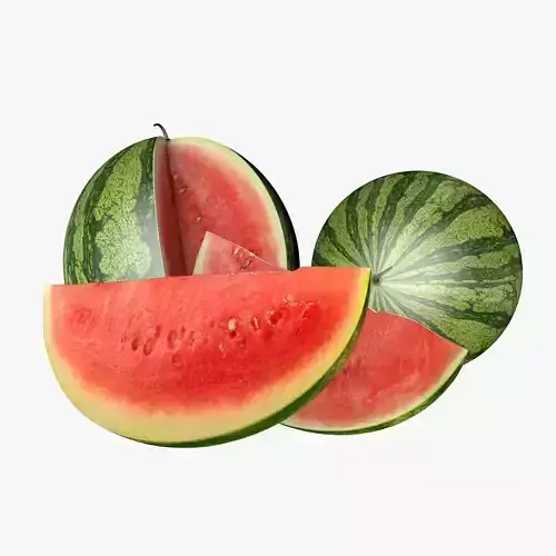 Watermelon 3D model