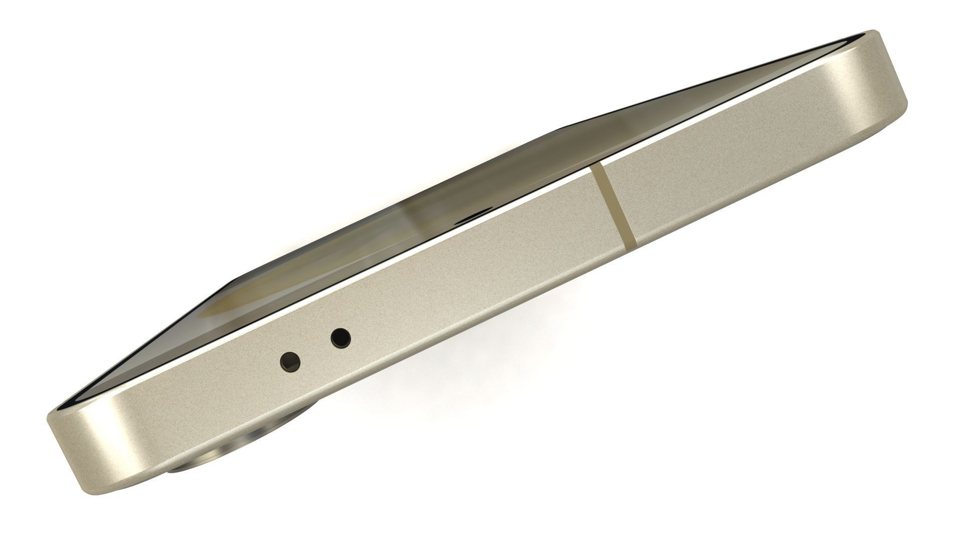 Samsung Galaxy S24 Plus Amber Yellow Low-poly 3D model_19