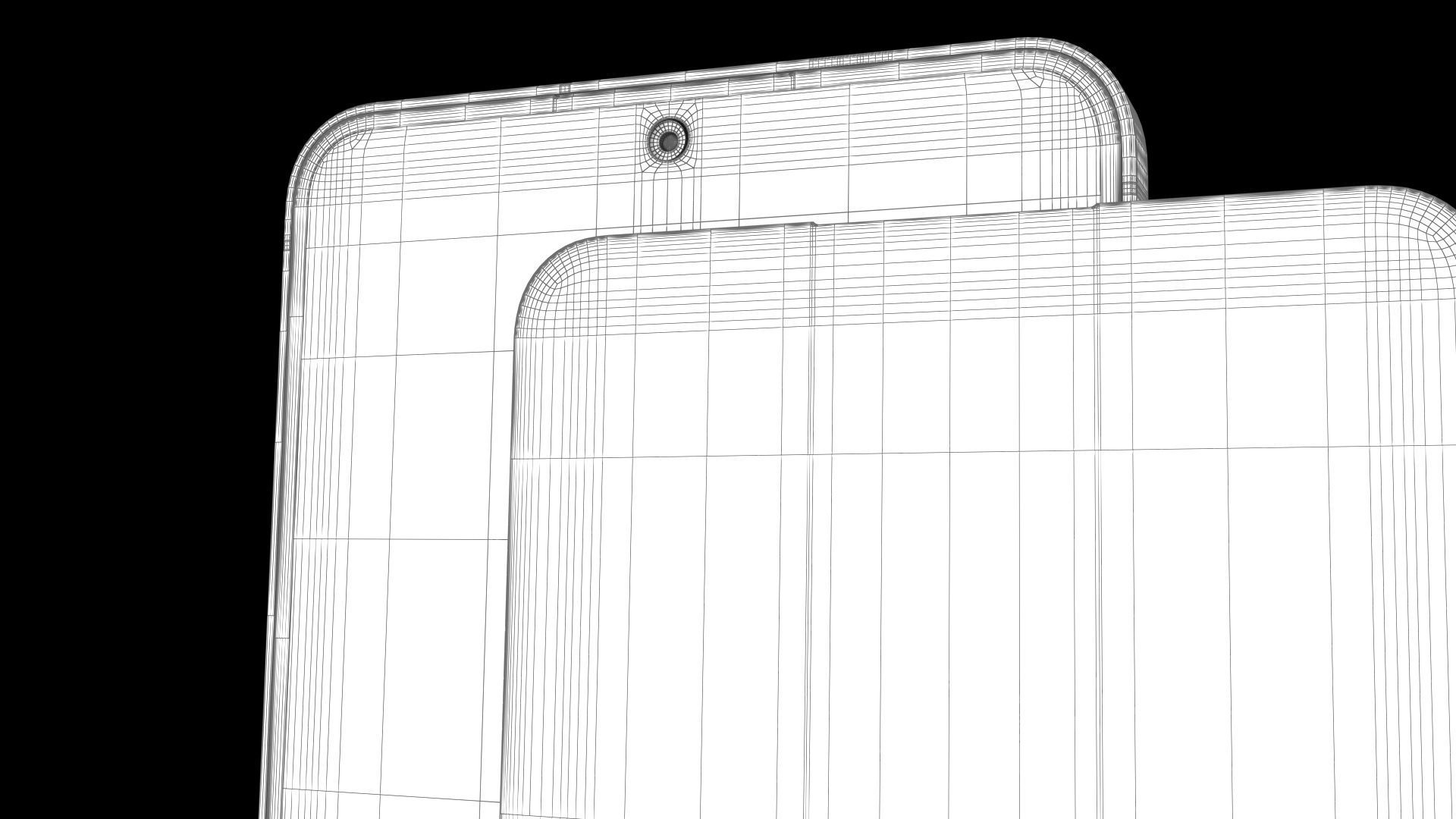 Samsung Galaxy S24 Plus Amber Yellow Low-poly 3D model_36