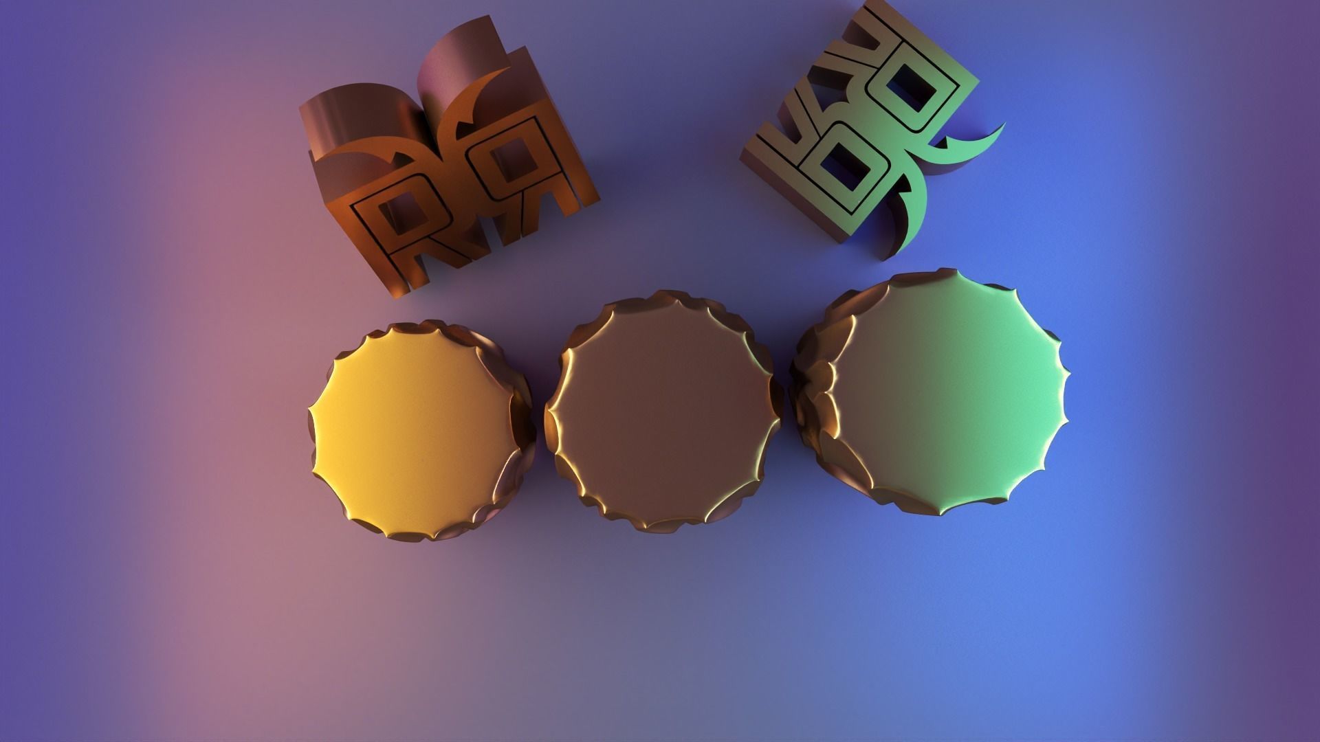 Interesting cylindrical candle 3D print model_4