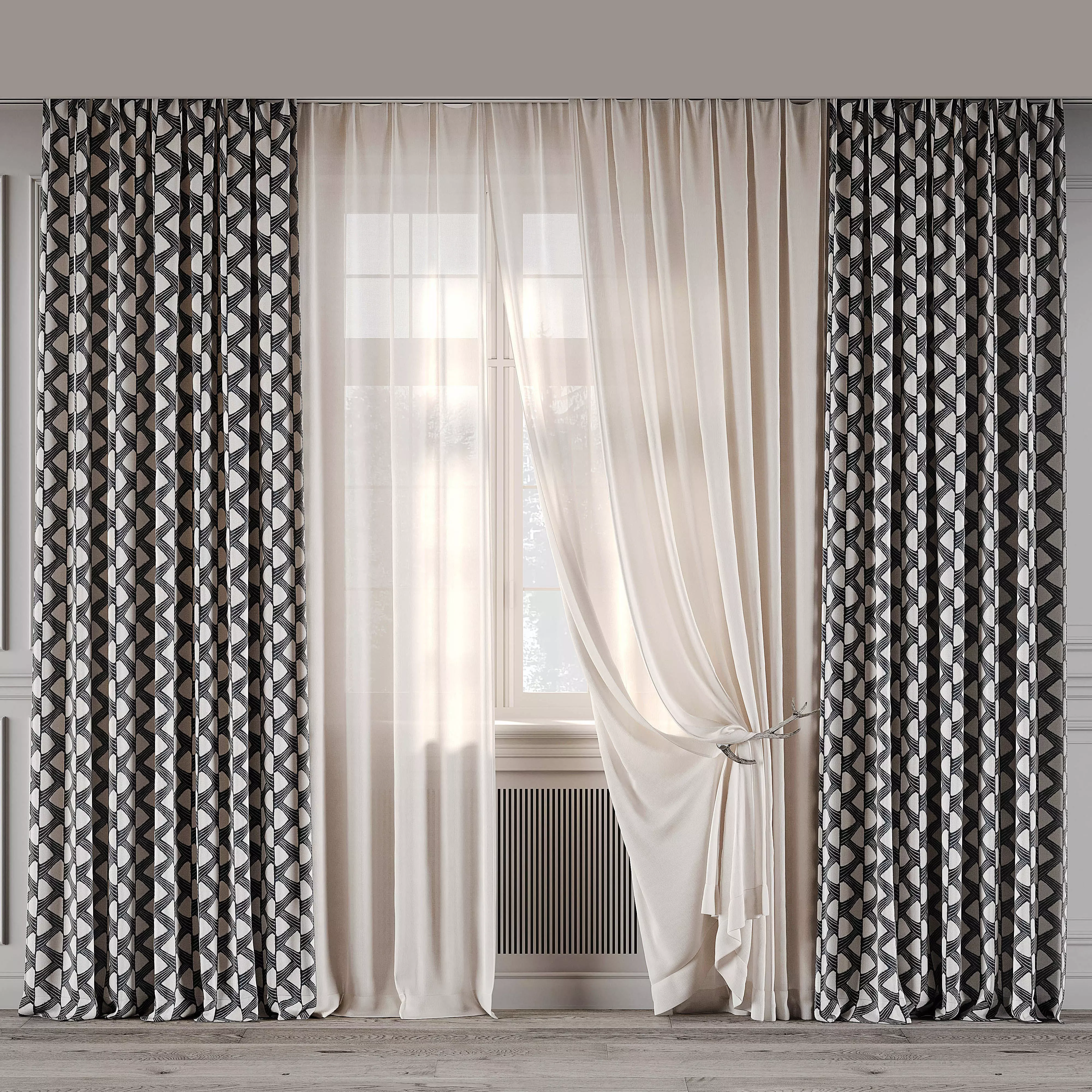 CURTAINS 571C 3D model