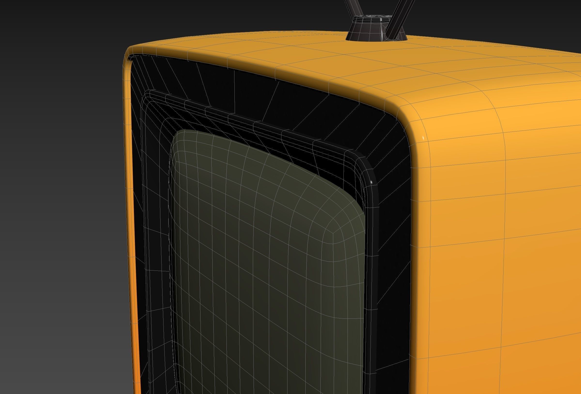 Cartoon TV 3D model_27