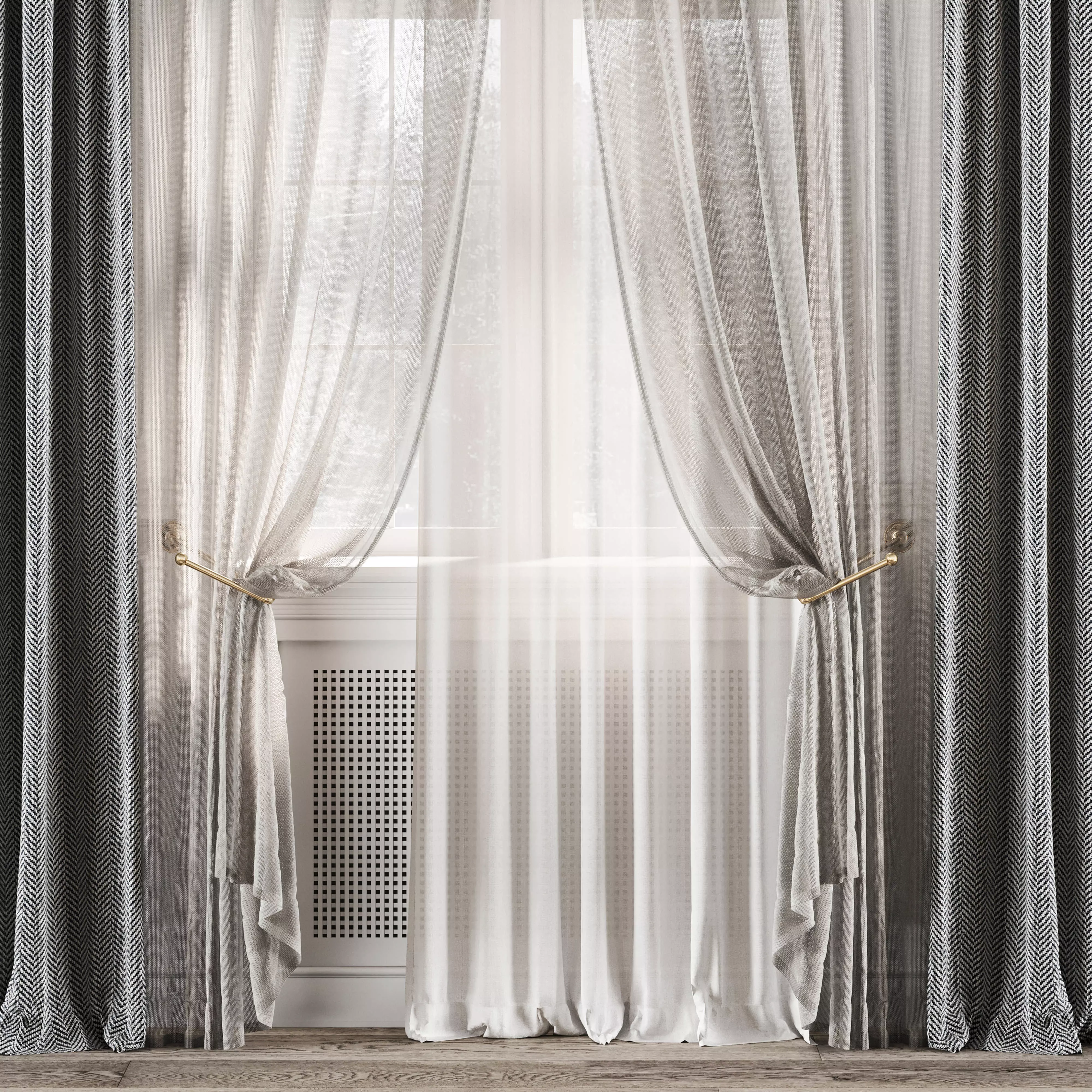 CURTAINS 577C 3D model