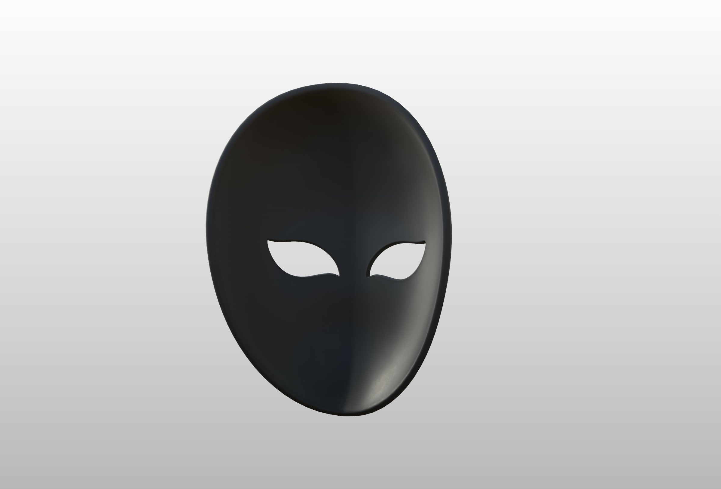 Mask005 Black Mask 3D print model_15