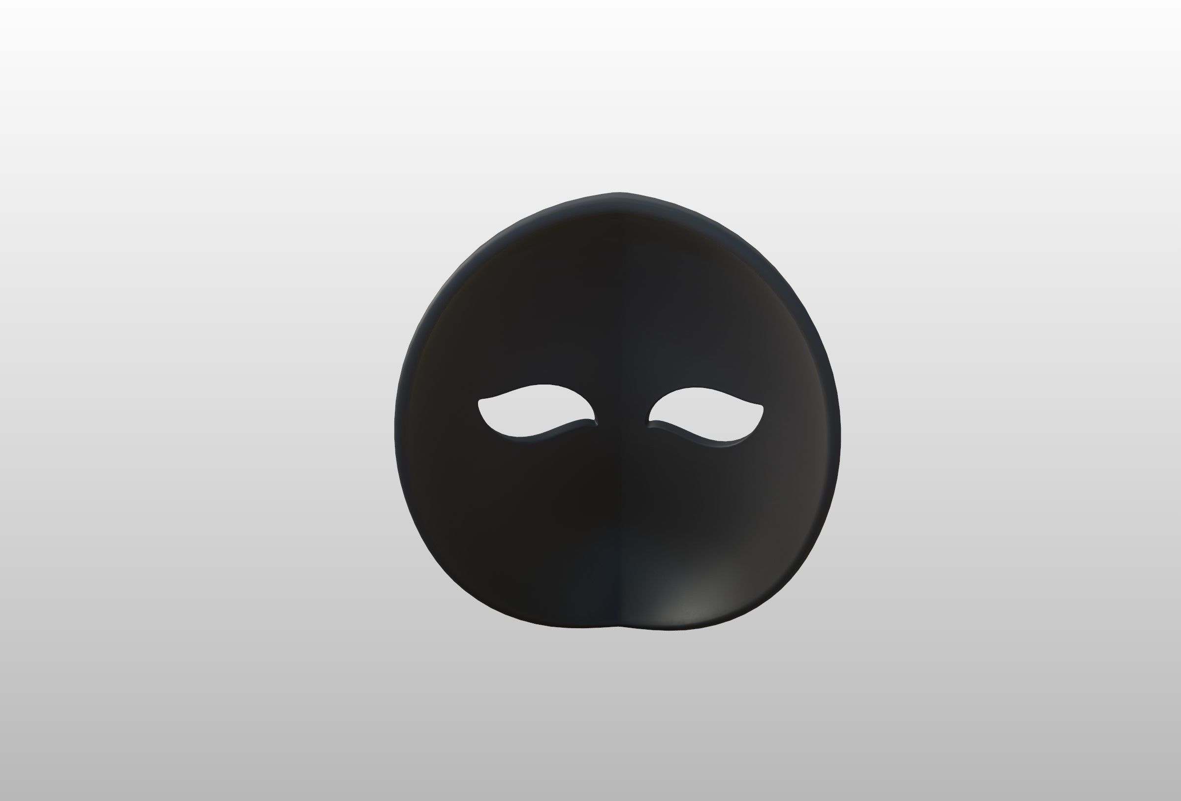 Mask005 Black Mask 3D print model_16