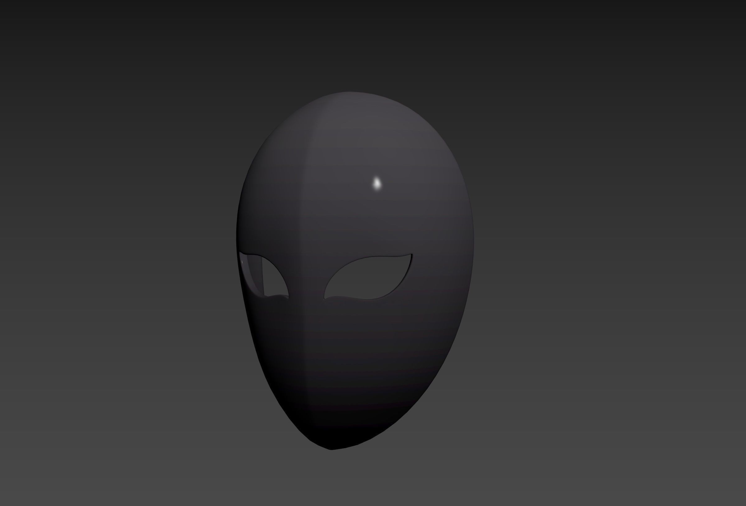 Mask005 Black Mask 3D print model_22