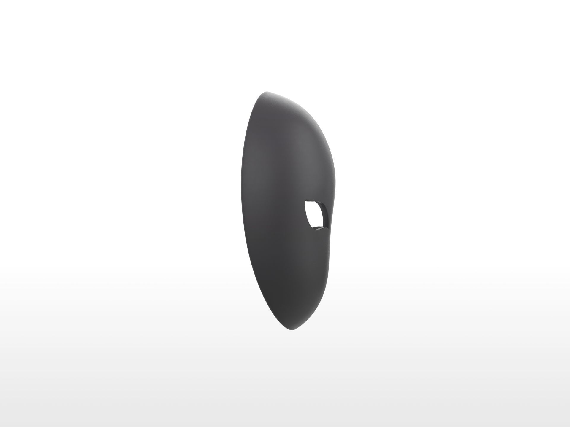 Mask005 Black Mask 3D print model_3